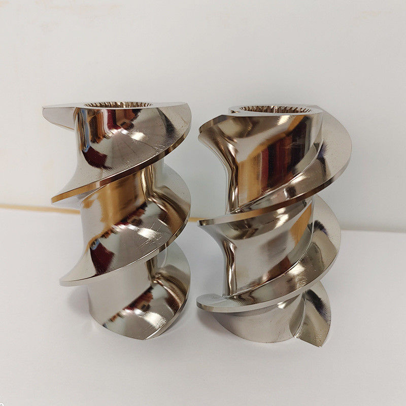 Δίδυμη βίδα εκχυλίστης υψηλής ακρίβειας βαρέλι υψηλή αντοχή στη διάβρωση και αντοχή στην φθορά