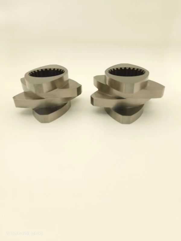 Δίδυμη βίδα EXTRUDER Elemenet Kneading Block Meshing Block Ανθεκτικός στη διάβρωση και την φθορά
