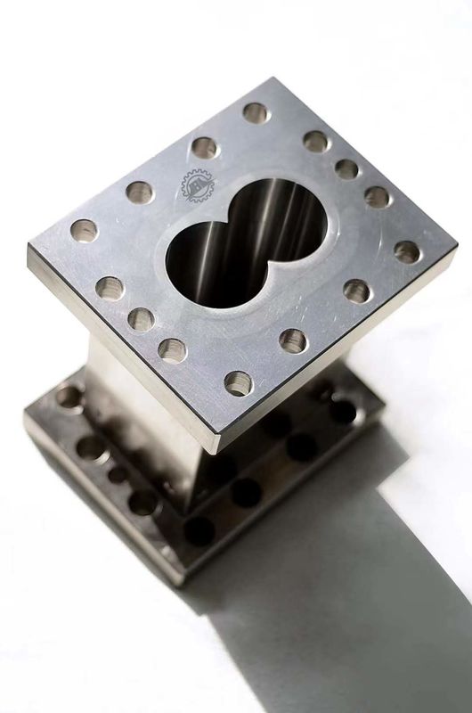 Υψηλής ακρίβειας διπλής βίδα βαρέλι Tungsten Carbide ανθεκτικό στην φθορά ανθεκτικό στη διάβρωση