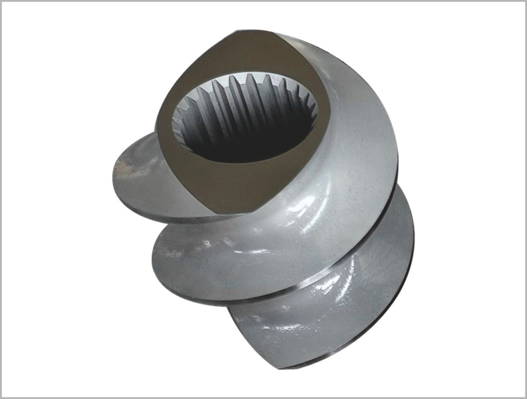 112mm Extruder Screw Elements 6542 Υλικό για μεγάλα τρόφιμα / σνακ Extruder Zsk Screw Element Ονομασία προϊόντος:112mm Extruder Screw Elements 6542 Υλικό