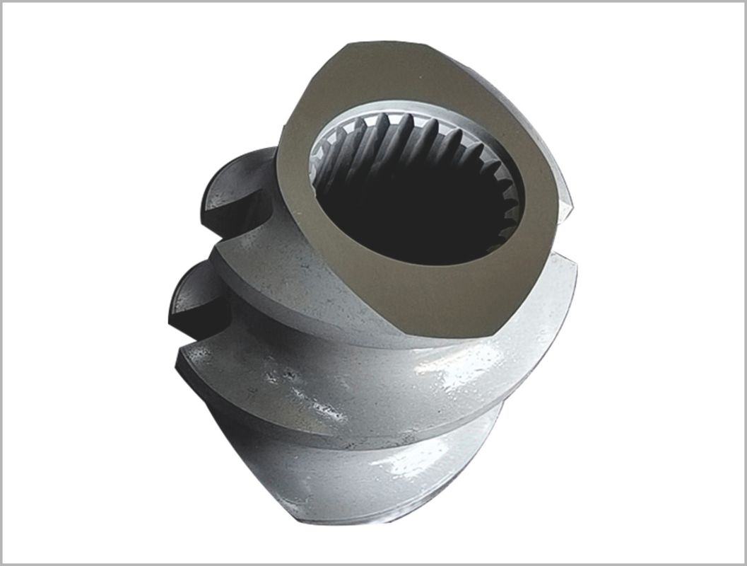 112mm Extruder Screw Elements 6542 Υλικό για μεγάλα τρόφιμα / σνακ Extruder Zsk Screw Element Ονομασία προϊόντος:112mm Extruder Screw Elements 6542 Υλικό