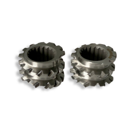 Ανθεκτική βίδα και βαρέλι για σωλήνες PVC ABS PE Twin Screw Extruder