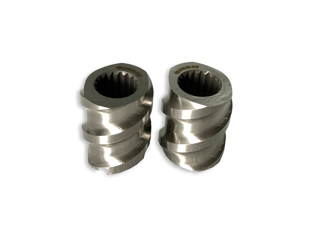 Πλαστική μηχανή 58mm Twin Screw Extruder Rectangle Spline Extruder Στροφικά στοιχεία με M 1