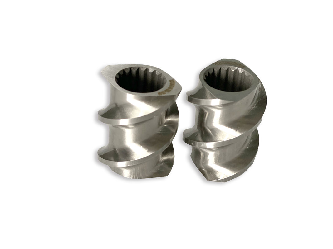 Πλαστική μηχανή 58mm Twin Screw Extruder Rectangle Spline Extruder Στροφικά στοιχεία με M 1