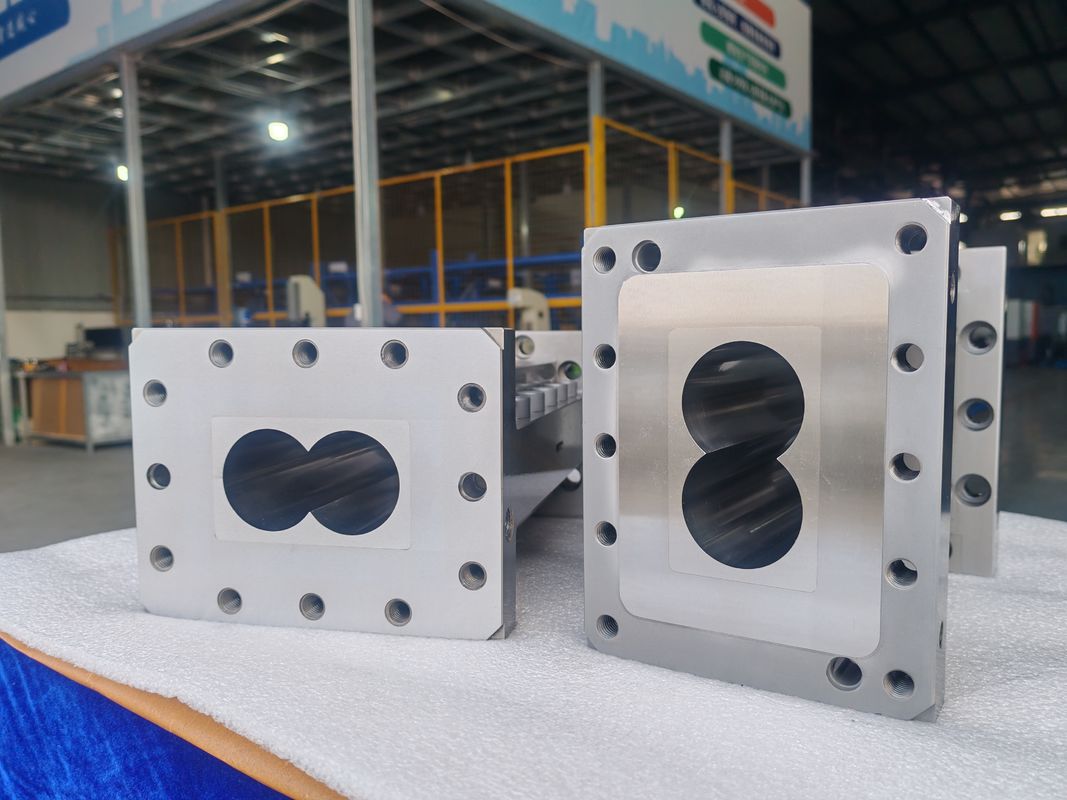 Προσαρμοσμένο CTE 75 Βαρέλια για Μηχανή Δίδυμου Κοχλία Εξώθησης σε Γραμμή Εξώθησης Πλαστικού