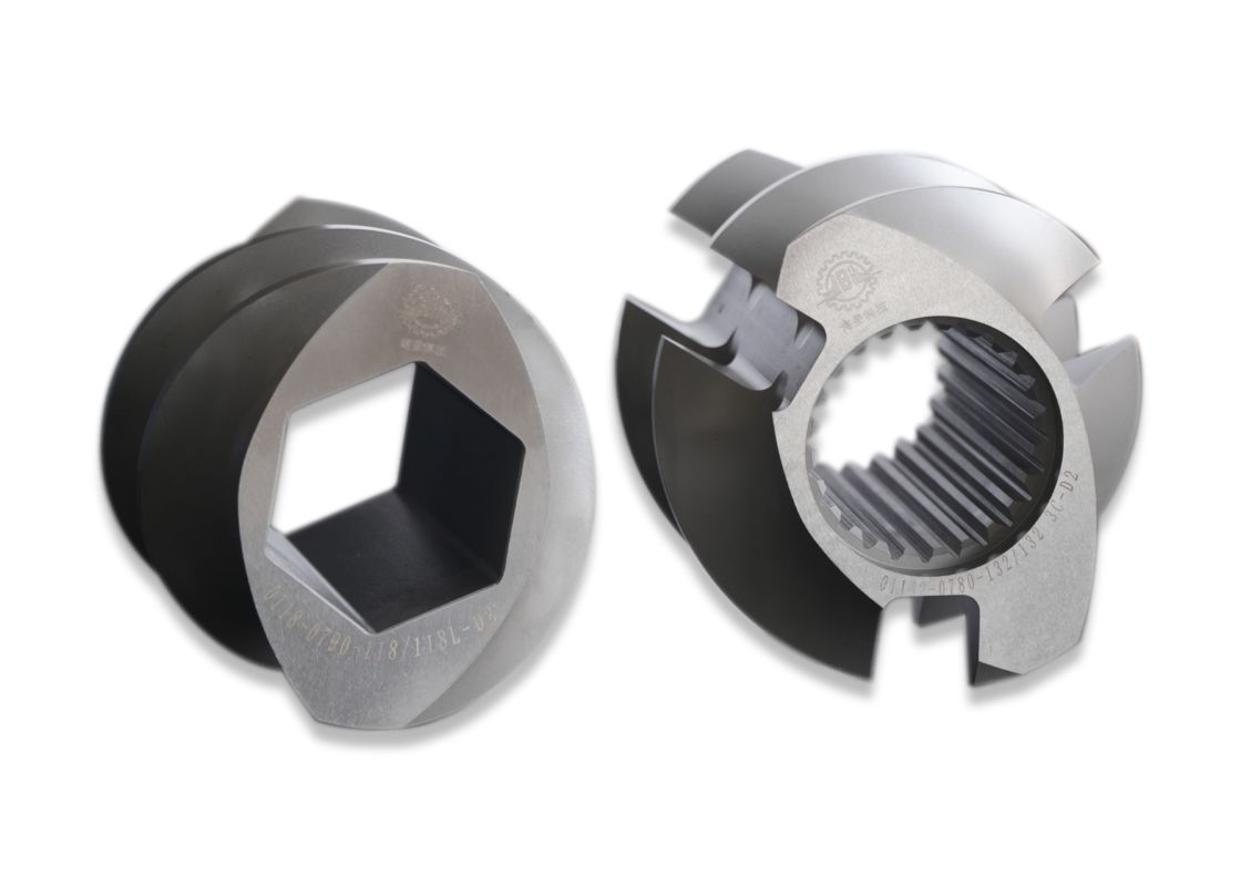 Στοιχείο Κοχλία Βαρέλι Κοχλία Εξαρτήματα Κοχλία Άξονας για Μηχανή Δίδυμου Κοχλία Εξωθητή CTE