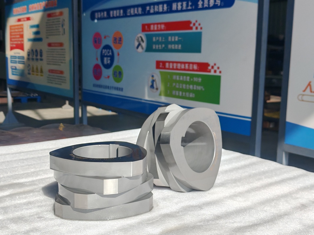 Στοιχεία κοχλία διπλού κοχλία SZK 250 με πιστοποίηση ISO 9001 και προσαρμοσμένες επιλογές