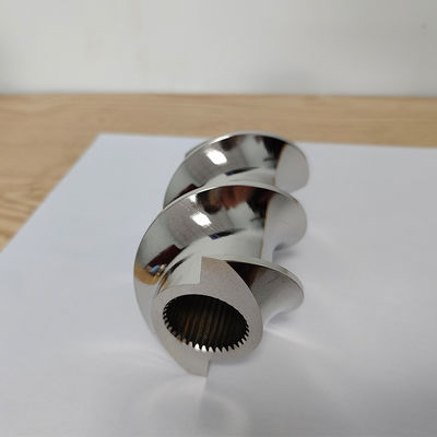 60mm 600rpm Twin Screw Extruder στοιχεία πλέξιμο μπλοκ Τροχιασμένο στοιχείο Τροχιασμένο μπλοκ