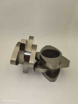 Δίδυμη βίδα EXTRUDER Elemenet Kneading Block Meshing Block Ανθεκτικός στη διάβρωση και την φθορά