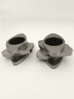 Δίδυμη βίδα Extruder Kneading μπλοκ 12mm - 300mm υψηλή κοψίμα και ανάμειξη