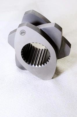Δίδυμη βίδα Extruder Kneading μπλοκ 12mm - 300mm υψηλή κοψίμα και ανάμειξη