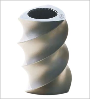 OD 50,5mm Χάλυβα χρώμα καμήλα Extruder βίδα στοιχεία για πλαστική μηχανή