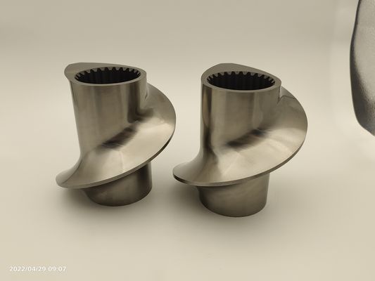 OD 50,5mm Χάλυβα χρώμα καμήλα Extruder βίδα στοιχεία για πλαστική μηχανή