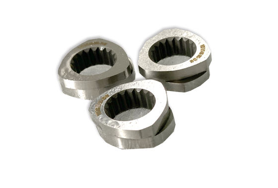 0.05mm Tolerances CTE95 Τμήματα βίδες για μηχανή διπλής βίδας στην εξατομικευμένη ύλη