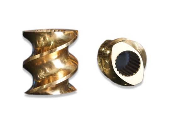 Διαμέτρημα Κέντρου 35/52/65/75/85/95mm Προσαρμοσμένου Υλικού Στοιχείο Βίδας και Βαρέλια για Εξαρτήματα Μηχανής Εξωθητήρα τύπου CTE