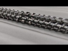 Μίνι πλαστικό δίδυμο βίδα στοιχείο βίδα πλευρική τροφοδότης βαρέλι άξονα για 58mm Extruder