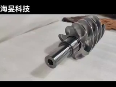 38CrMoAlA/W6Mo5Cr4V2/Cr26MoV Προσαρμοσμένα στοιχεία βίδας της διπλής βίδας με ακρίβεια