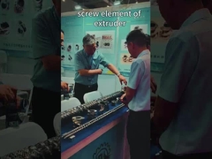 Ανθεκτικό δίδυμο βίδα εξοπλισμός εξαρτήματα υλικό εργαλείο χάλυβα στοιχεία βαρέλια και άξονες